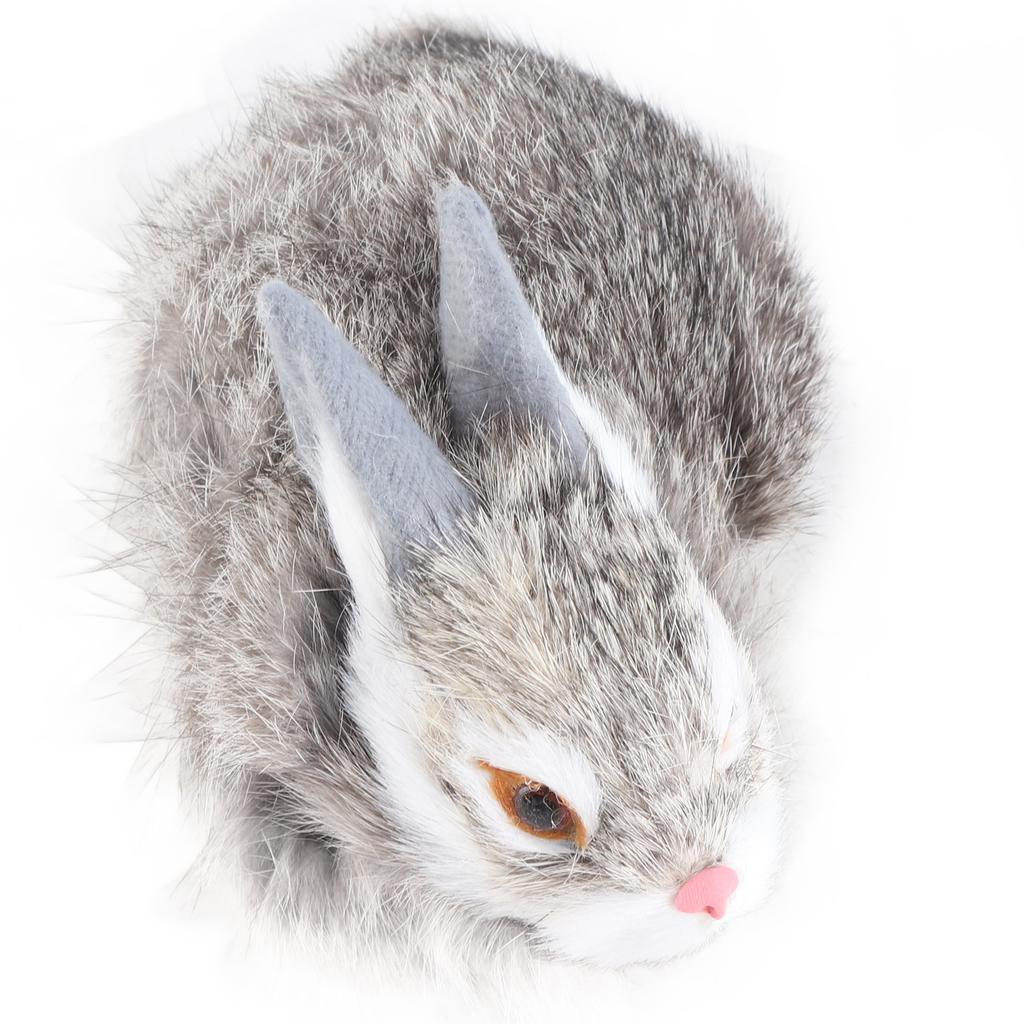 Realistic Plush Bunny High Simulation Rabbit Hair Sturdy Sturdy Soft Comfortable Widely Used Bunny
