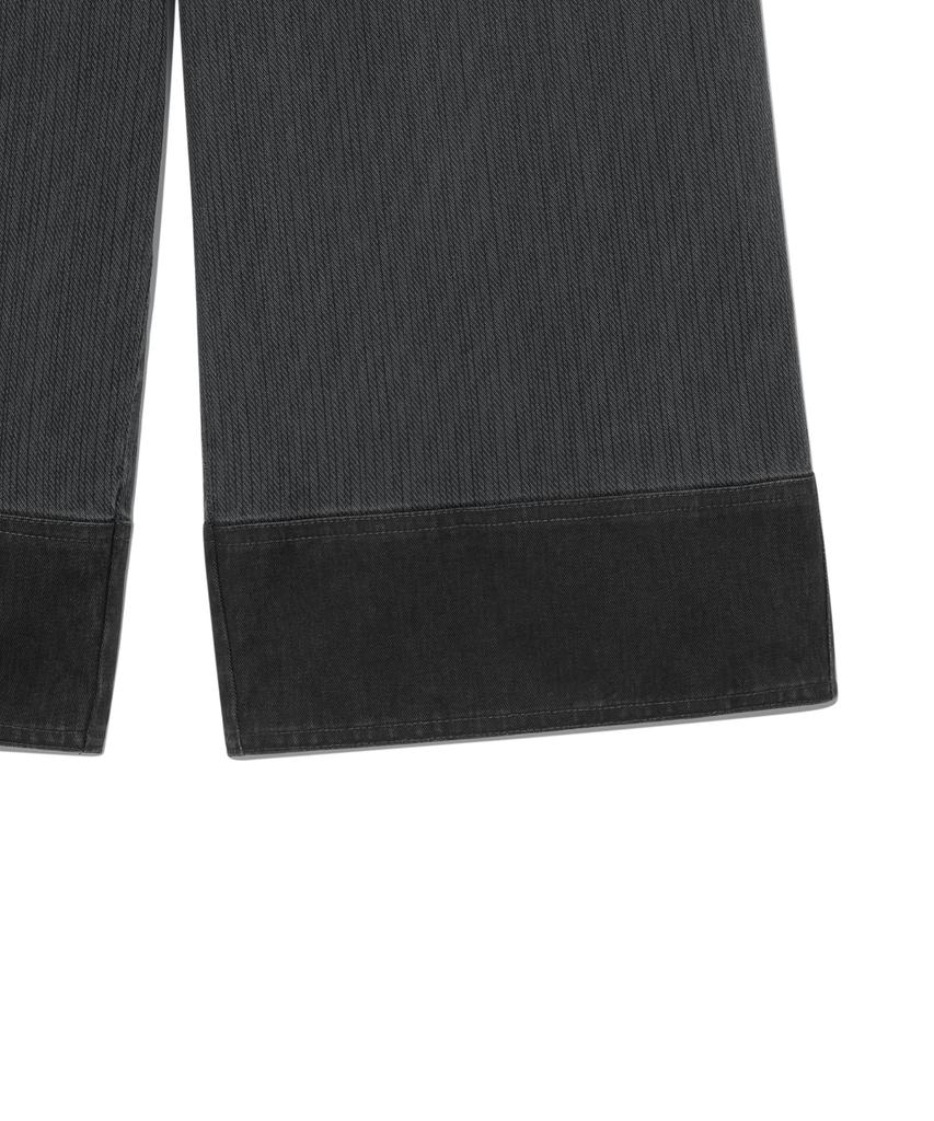 THE COLDEST MOMENT (W) Tcm Mini Pocket Capri Pants (Charcoal)