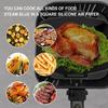 2Pcs Air Fryer Silicone Liner for Ninja Dual Air Fryer Accessories Reusable Baking Pan Basket Oven Pot Liner Kitchen Accessories