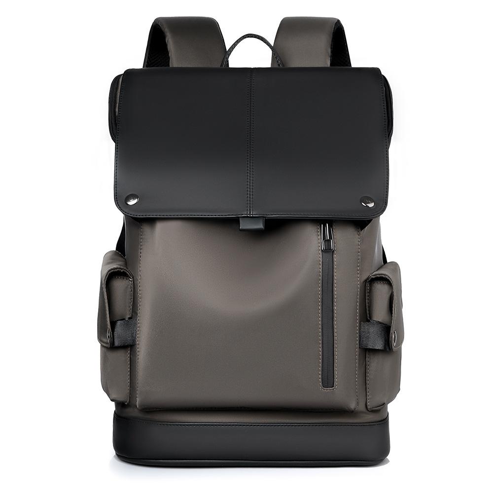New Men's Business Casual Laptop Backpack, Korean Style Trendy Large Capacity Outdoor Travel Daypack