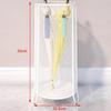 Large White Stainless Steel Umbrella Stand