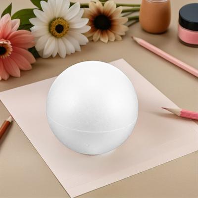 Bola Grande de Espuma Esfera Redonda de Espuma Blanca Superficie en Blanco para Manualidades DIY Pintura Decoraciones de Fiesta de Bodas Adornos para Árbol de Navidad