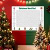 Christmas Word Search Poster Xmas Wall Game Poster Holiday Fun Family Activity Christmas Party Game Giant Word Search Poster