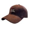 Hello Embroidered Baseball Cap For Men Women Casual Sun Hat Adjustable Cotton Sun Protection