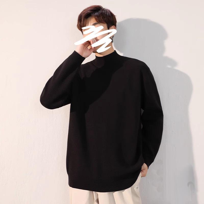 Men s Zhongling Sweater Winter 2025: New Arrival Plus Velvet Thick Warm Knitwear 5XL