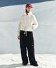 Seteo Cargo Wide Sweatpants Black