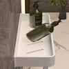 Bathroom Multifunctional Storage Rack, Space Aluminum Anti Rust Wall Mounted Storage Rack Single-Layer