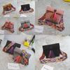 Chic Frosted Small Bread Color Straps Tassel Women's Shoulder Bag For Everyday Use