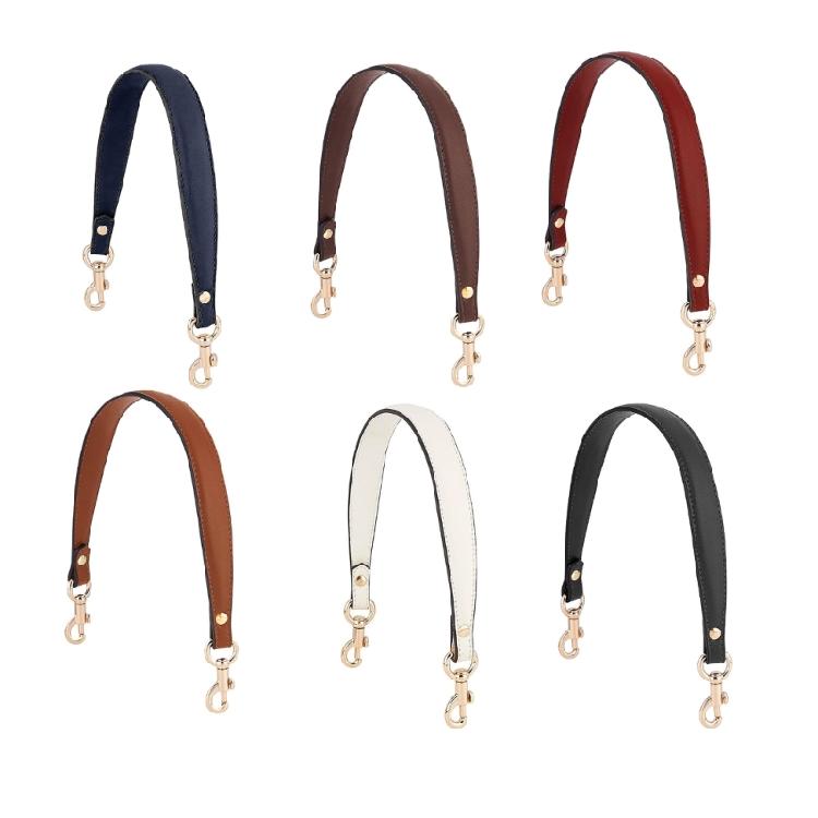 Detachable Purse Strap with Short Carry Shape, Swivel Clasps, and PU Leather Look for Bag Repair and Daily Use