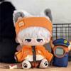 Hoodie 20cm Plush Toy Clothes Overalls Plush Toy Clothes Cotton Doll Clothes  Doll Accessories