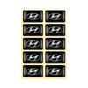 Car Styling 3D Epoxy Resin Decoration Small Stickers Car Accessories For Hyundai I20 I30 Moinca Accent Azera Elantra NLine IX35 KK10