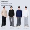 MINISO Men's Quick Dry Color Block Long Sleeve T-Shirt