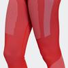 Adidas X Stella McCartney Color Block Pasy Legginsy do Jogi Damskie Legginsy Pomarańczowo-Czerwone HG8787