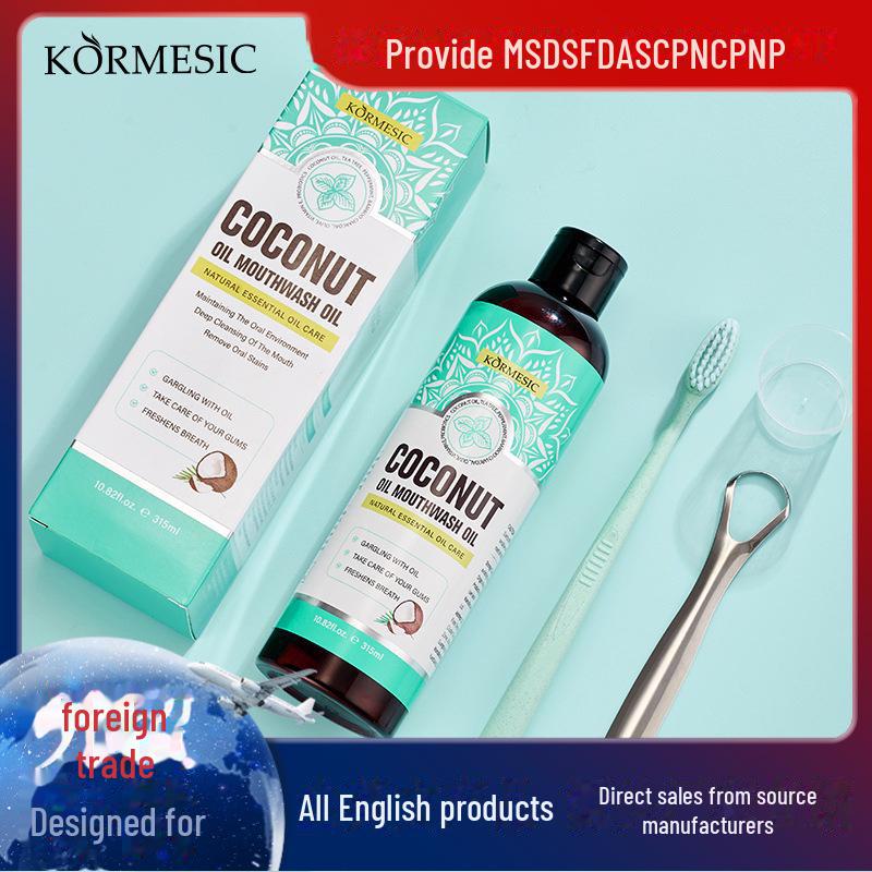 

KORMESIC Coconut Oil Mouthwash - Concentrated, Disposable Packs 315ml
