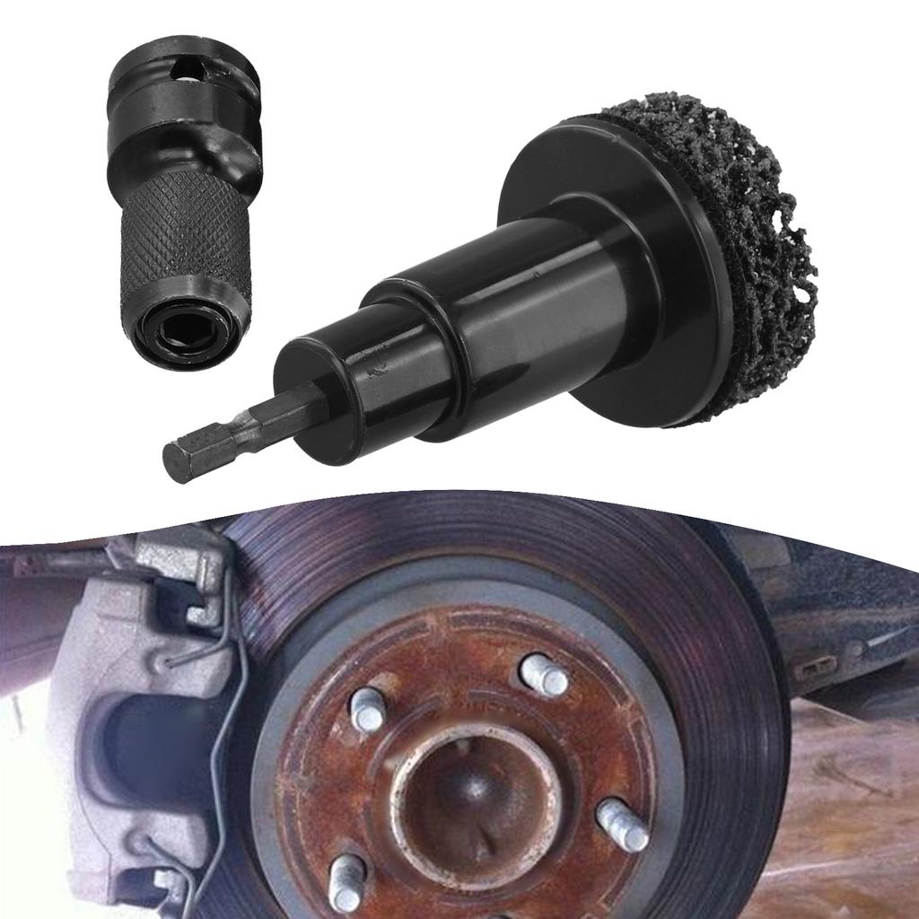 2 Stück Radnabenwellenkopf Rostentfernung Wartung Bremsscheibenrostentfernungswerkzeuge Aluminiumlegierung Metall Auto Reparaturwerkzeuge