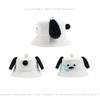 New Cute Puppy Snot Bucket Hat Sunscreen Visor Male and Female Students Summer Outdoor Bucket Hat