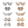 Rabbit Waist Buckle Invisible Pants Tightener Exquisite Butterfly Button Adjuster  Party