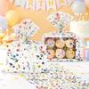 Spring Wildflower Candy Bag, Spring Theme Flat Mouth Packaging Bag, Picnic Party Birthday Gift Bag