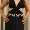 Fashion Butterflies Metal Waist Chain Punk Hollow Out Dress Jeans Waistband Y2K Waist Chain Belt Women