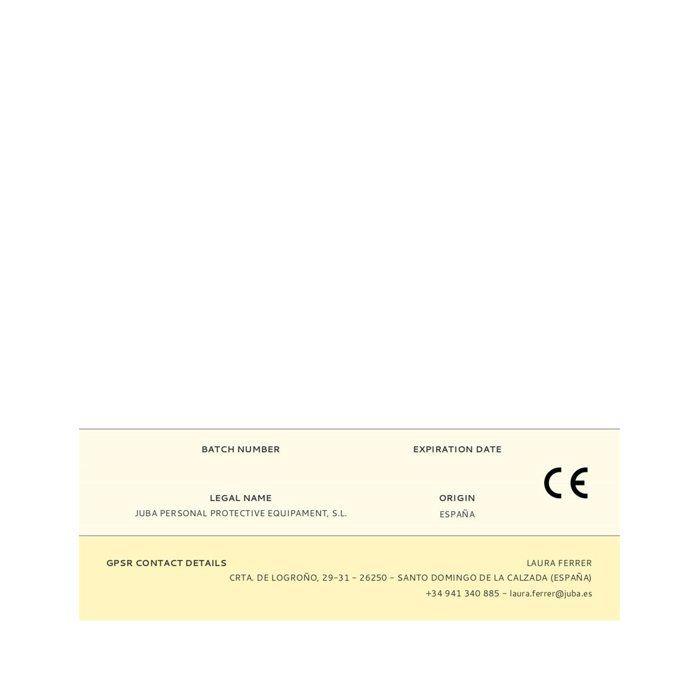 Gant De Travail À Froid Polyester/Nylon/Nitrile Taille 10 Juba