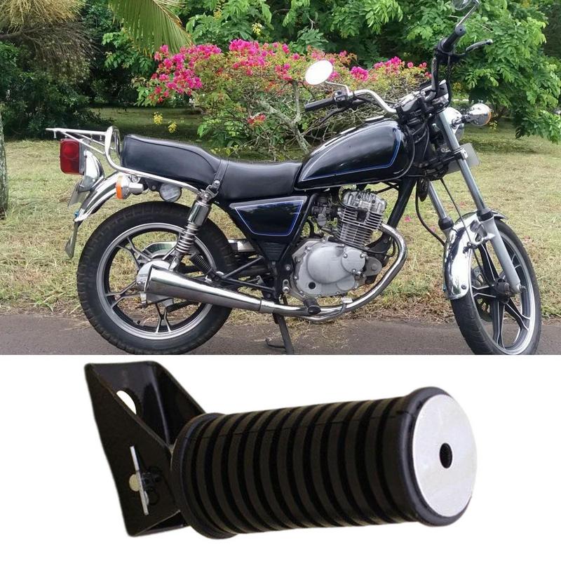 Motorcycles Pedals ForQianjiang QJ125 GN125 GT125 Suzuki King GS125 Universal M8 Fixing Foot Rests Peg Pedals Racing