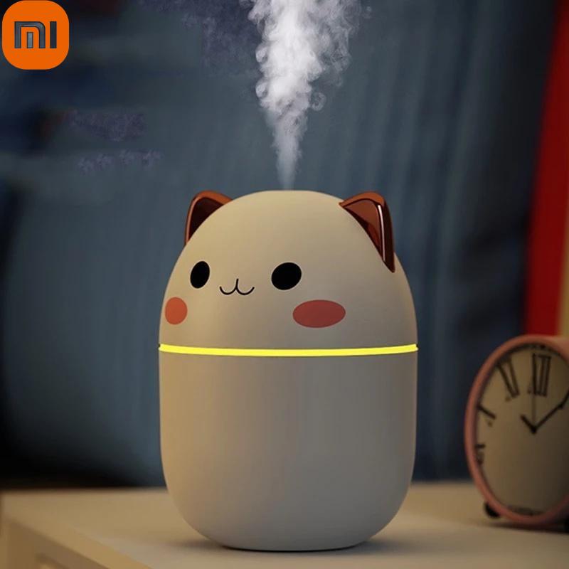 

Мини-увлажнитель воздуха Xiaomi, 250 мл, USB, прохладный диффузор аромата тумана с красочным светом, ночник для дома, спальни, автомобильный увлажнитель, очиститель