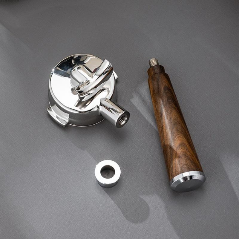 58mm Dual Spout Coffee Portafilter with 2 Cups Basket For Breville Oracle, Oracle Touch, Dual Boiler BES980XL BES990 BES920XL