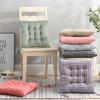 1Pc With Strap Office Supplies Cushion Winter 40x40CM Thicken Window Seat Cushion Warm Cotton Pad Student Fart Pad