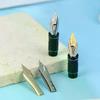 Creativo Per MAJOHN P136 P137 P138 P139 N.6 Solf Pennino Flessibile Sezione Presa Pennino Stilografica Copperplate ES ER Corpo Rotondo Pennino