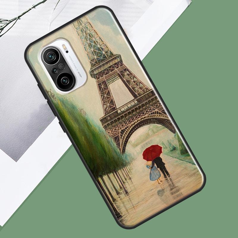 France Paris Eiffel Tower Case For Xiaomi 17 Pro Max 13 14 15 Ultra 13T 14T 15T Pro POCO F7 F5 F6 X5 X6 X7 Pro Cover