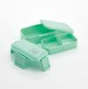 Skater 2-tiered lunch box, 600ml, for women, made in Japan, with a dome-shaped lid for easy packing, dishwasher and microwave safe, in a nuanced