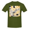 Funny Gold And Beige Ginko Unisexs Printed TShirt Unisex T shirtOwn Design