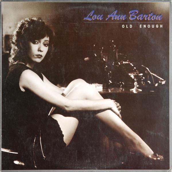 

LP Record LOU ANN BARTON Old Enough E160032 ASYLUM 1982 US Rock Used