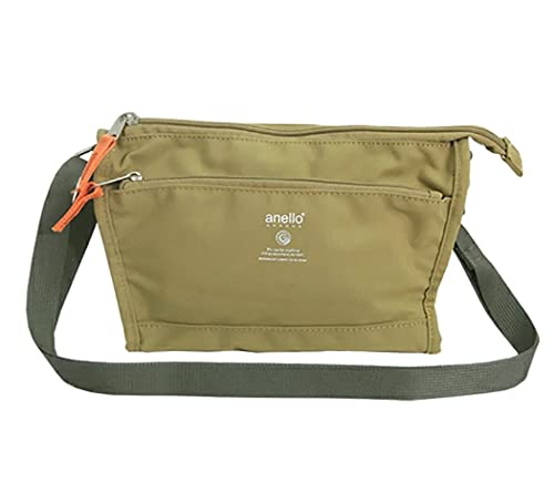 

Anello Pouch Mini Shoulder Bag, Lightweight, Small, Beige, Women s, Outdoor, Travel, Valuables Storage, Cute, gtm0173 (Beige)