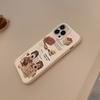 Retro Ins Phone Dog Suitable for IPhone14ProMax Mobile Case 15 Apple 13 Frosted 16 Silicone X Soft