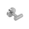 Bathroom Accessories Set Stainless Steel Wall Mounted Towel Bar Set with Toilet Paper Holder 2 Hooks for Home Bathroom