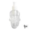 1/3pcs Skull-Shaped Lotion Dispenser Refillable Pump Bottle for Shampoo Moisturizer HandSoap Storage Home Bathroom Holiday Decor