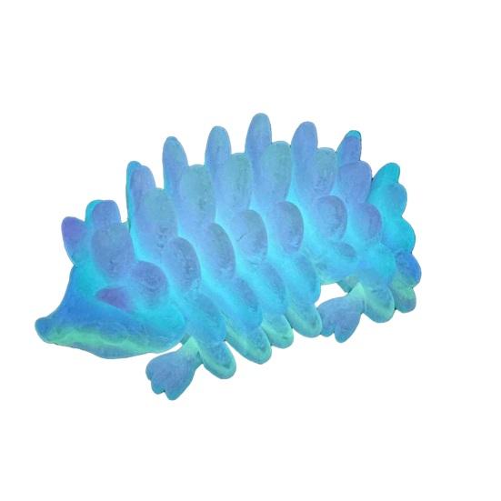 

3D-печатная фигурка ежа с подвижными суставами, имитация ежа, игрушка-антистресс, фиджет-игрушка, украшение для дома, офиса, рабочего стола 11cm