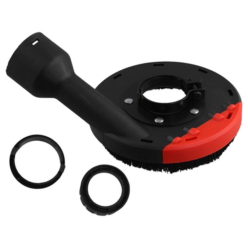 ABBP-115/125/150 Model Surface Cutting Dust Shroud For Angle Grinder Built-In Tight Bristles Dust Collector Attachment