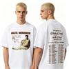 Summer Hot Sale Alex Warren 2026 Tour Graphic Merch T Shirt Unisex Unisex Fashion Vintage Tshirt Breathable And Comfortable Clothes
