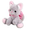 Animal Plush Cat Toy With Short Pile Plush For Backpack Accessory
