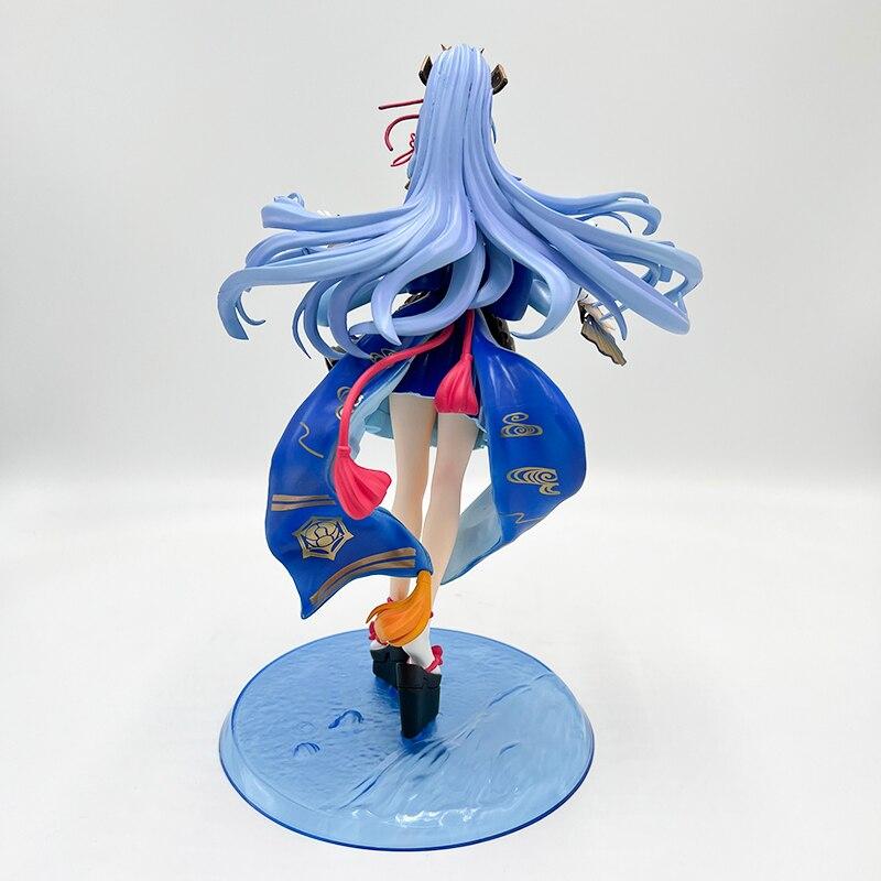 27cm Impact Kamisato Ayaka Anime Figure Genshin Impact Paimon/Klee/Qiqi Action Figure Zhongli Figurine Adult Doll Toys