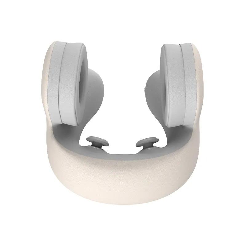 LJ Anpassbare Musik BT Nackenstütze Funktionelle Geräuschunterdrückung Reisekissen Für Büro Reise Schultermassagegerät Gegen Schmerzen