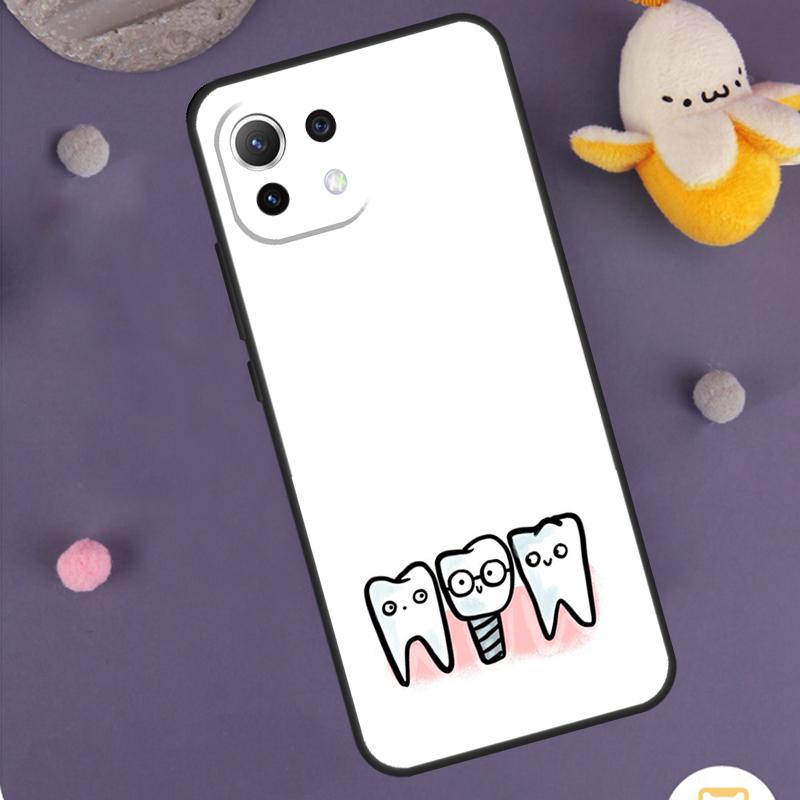 

Чехол для телефона Xiaomi 15 14 Ultra 13T 14T 15T 17 Pro Max POCO F8 Ultra X5 X6 X7 F5 F6 F7 Pro с рисунком Стоматолог Стоматологический Зуб Медсестра Xiaomi 13T (13T Pro)