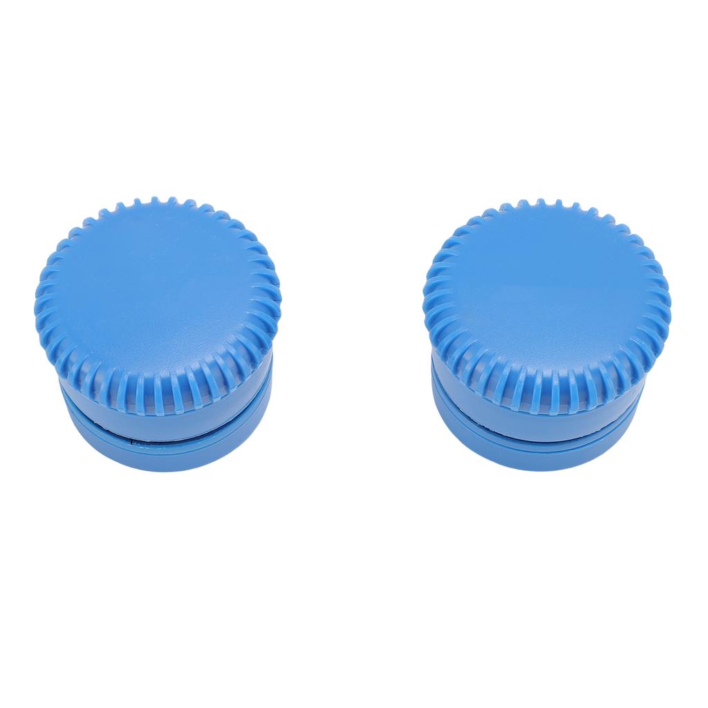 2Pcs Glass Cleaner Scrubber, Compact Easy Using Aquarium Algaes Remover Magnetic Cleaner Brush for Aquarium Cleaning Tool