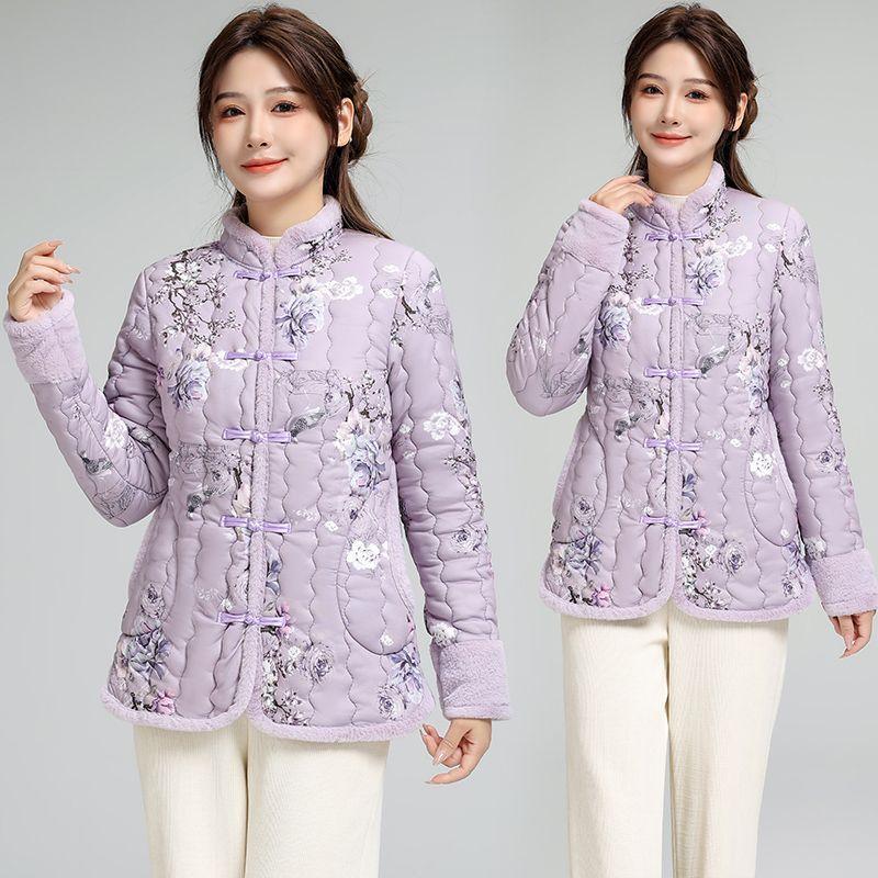 

Женский укороченный костюм Tang большого размера на осень и зиму с толстым флисом и капюшоном, облегающая и утягивающая куртка, теплая и теплая верхняя одежда 2XL