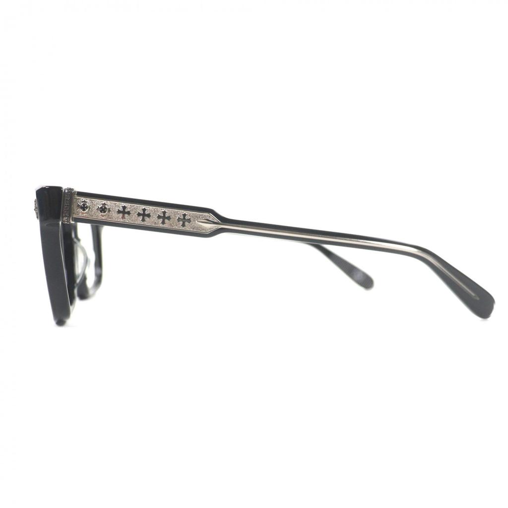 Tolle CHROME HEARTS Brille AMBIDEXTROUS CH Plus Wellington schwarz 925 Herren Gebraucht