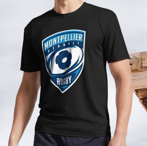 

Montpellier Hérault Logo Active T-Shirt Funny Size S to 5XL L
