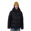 Anta All-Weather Series Outdoor Short Warm Hooded Down Jacket Women Jacket Basic-Black 162410907-2