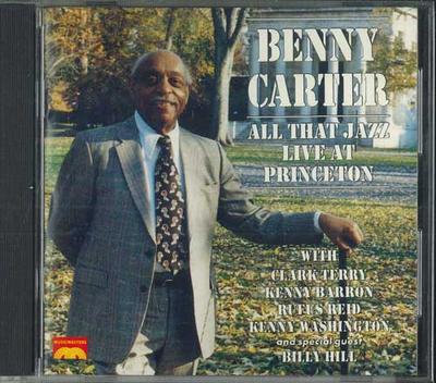 CD BILLY HILL, RUFUS REED, KENNY BARRO - All That Jazz / Benny Carter Live A PHCE5038 MUSICMASTERS Japan Jazz Used